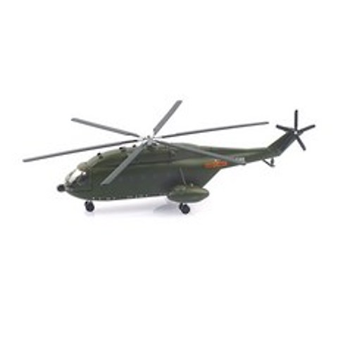 레프리카 에어포스1 1/144 창허 Z-8 수송용 무장 헬리콥터모형 AFO702937KH, 카키