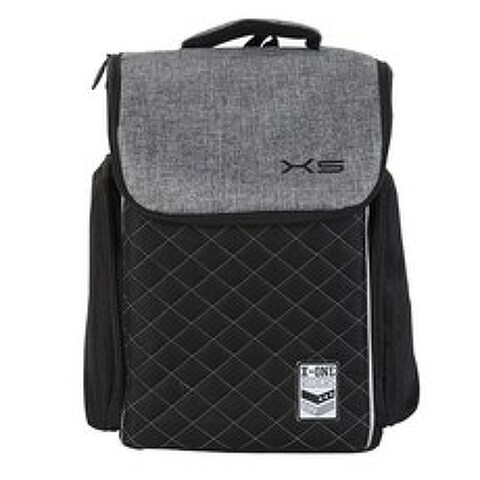 XOV 키네틱 성인용 킹카 X5 주니어 프리미엄 인라인 가방, 블랙