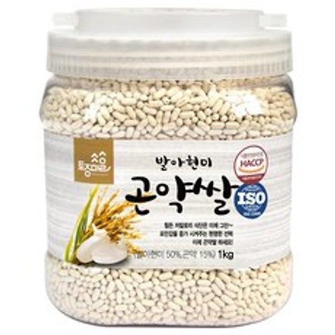 토종마을 발아현미 곤약쌀, 1kg, 1개
