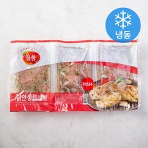 올품 닭안심 통살 스테이크 청양고추 (냉동), 900g, 1개