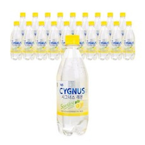 시그너스 레몬 탄산음료, 500ml, 20개