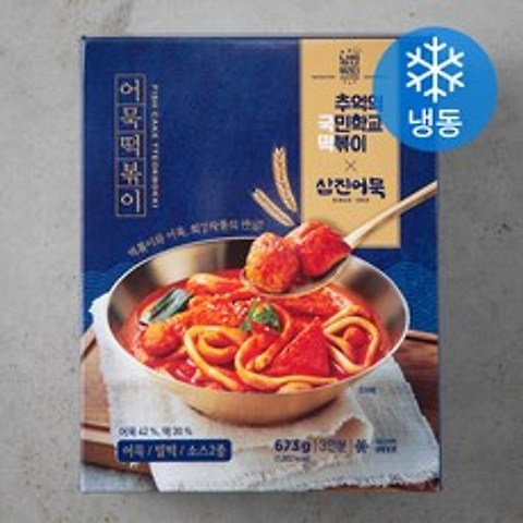 추억의 국민학교 떡볶이 어묵떡볶이 (냉동), 673g, 1개