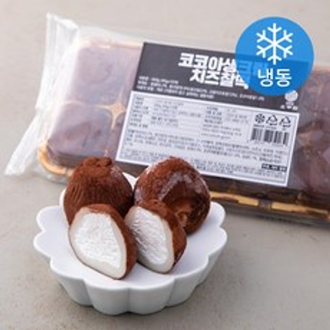 소부당 코코아 생크림 치즈찰떡 (냉동), 450g, 1팩