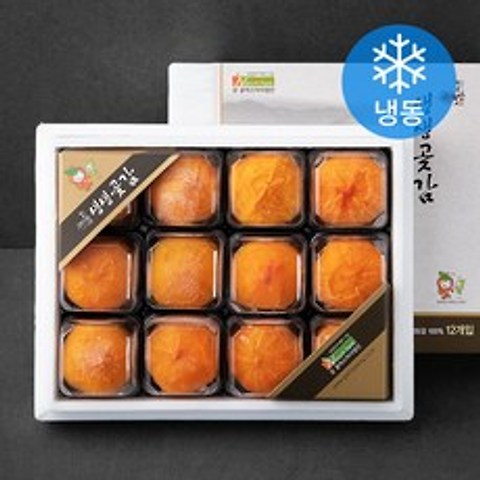 네이처팜 청도 생생 곶감 12과 세트 (냉동), 960g, 1세트