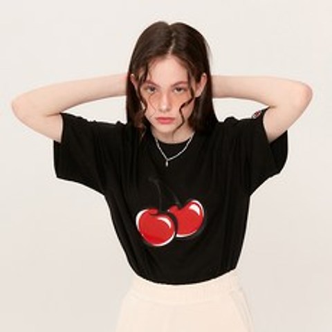 키르시 여성용 BIG CHERRY JELLY T-SHIRT KS