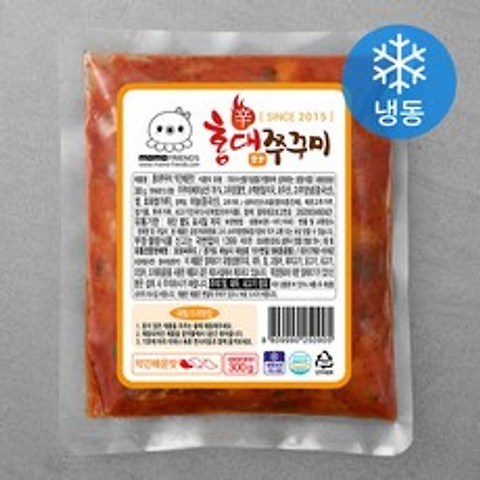 홍대쭈꾸미 약간매운맛 (냉동), 300g, 1개