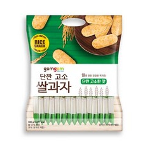 곰곰 쌀과자, 단짠 고소, 300g, 1개