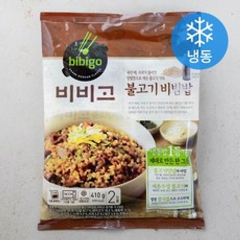 비비고 불고기비빔밥 2인분 (냉동), 410g, 1개