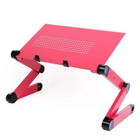 노트북 거치대 테이블 베이직, 핑크