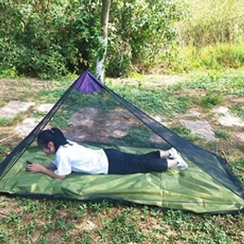 모기장 야외 캠핑 침대 곤충 멀리 유지 단일 캠핑 침대에 대 한 배낭 텐트 안티 모기장 침대 텐트 메쉬 장식|Tents|, 1개