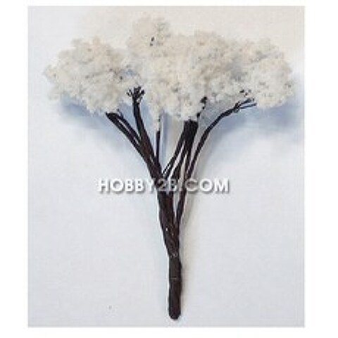 WHOLE ART [M07-61] 하얀나무 小 5cm 2그루入