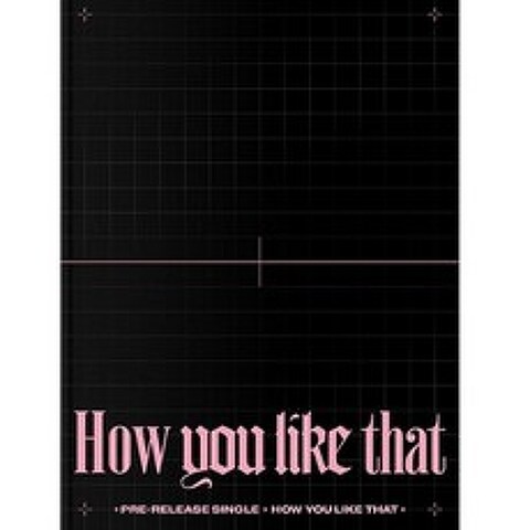 [미개봉] BLACKPINK 블랙핑크 - SPECIAL EDITION [How You Like That] 포스터 포함, CD + POSTER