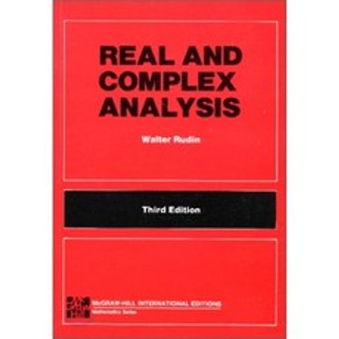 Real and Complex Analysis 3/E, McGraw-Hill