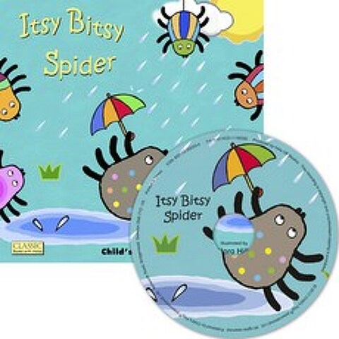 (영문도서) Itsy Bitsy Spider Hardcover, Childs Play International, English, 9781786280794