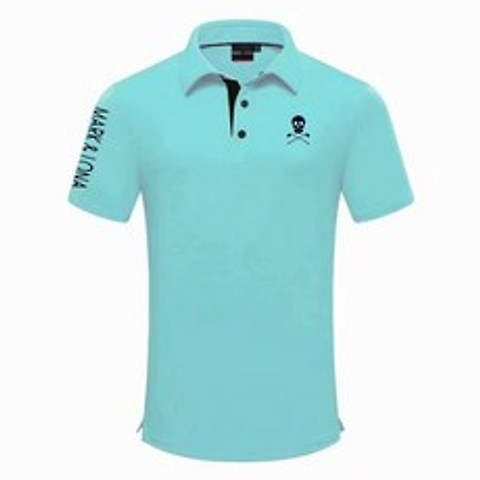 MARK & LONA 남성용 반팔 골프 셔츠 최신 골프웨어
