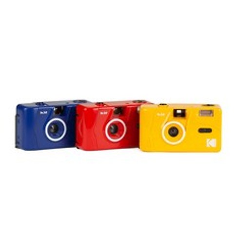 코닥 토이카메라 M38 필름카메라, 옐로우+ULTRA MAX 400 필름 +건전지