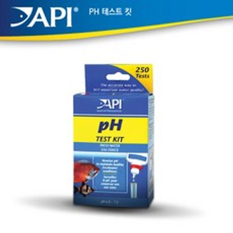 API pH 테스트킷 [담수 전용] (250회 사용) 수질측정 시약