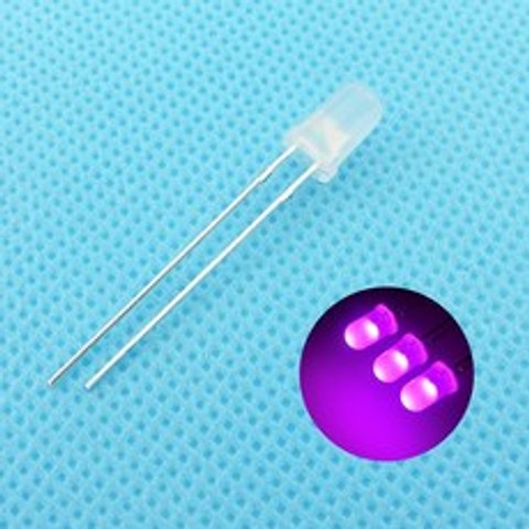5mm 핑크 led 라운드 발광 다이오드 확산 안개 울트라 밝은 램프 구슬 플러그인 diy 키트 와이드 앵글 dip 10 개/몫|Diodes|, 1개, 단일