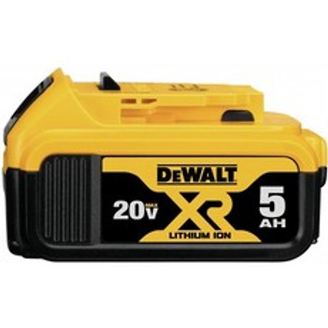 DEWALT 20V MAX XR 배터리 리튬 이온 5.0Ah(DCB205)