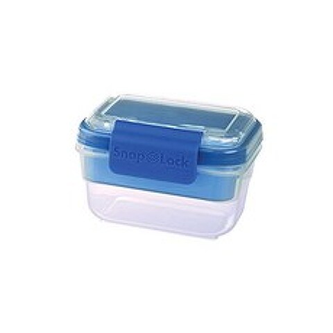 프로그레시브 간식 대응 컨테이너 - 블루 SNL-1000B 블루 SNL-1000B 스냅 오프 뚜껑 스택 형 BPA 무료 (Blue Snack), Blue, Snack