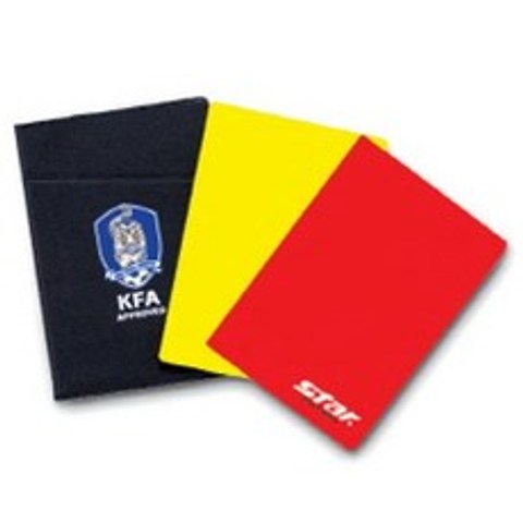 경고카드열로우카드레드카드스타축구심판카드 BH3-M6M 심판카드 q5AED70, 나의선택은>선택했어요