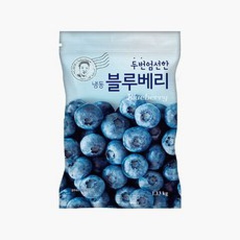 자연원 [자연원] 두번엄선한 냉동 블루베리 1.13kg x 1팩, 단품없음
