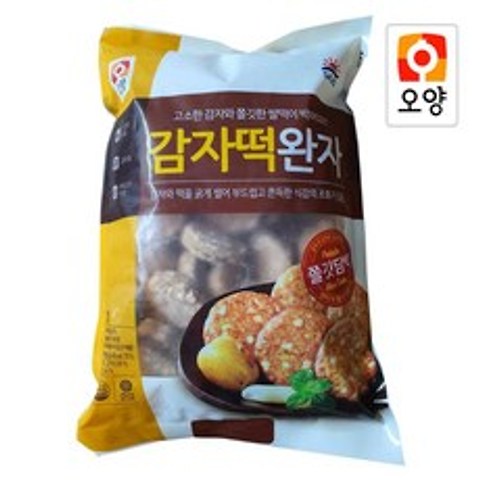 사조오양 감자떡완자 (냉동) 1kg 동그랑땡, 1봉