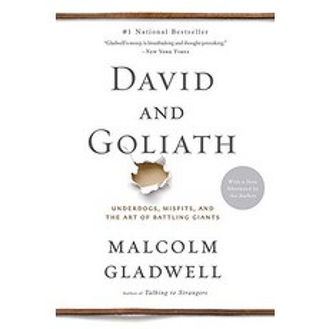 David and Goliath:Underdogs Misfits and the Art of Battling Giants, Little Brown