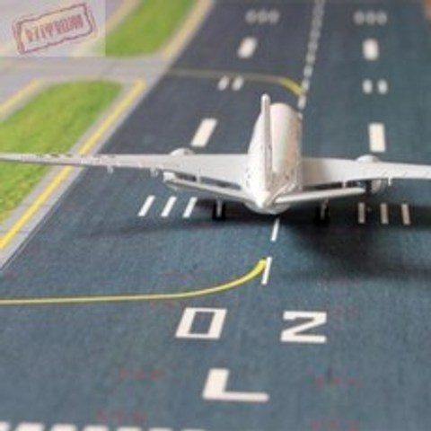 프라모델 비행기 모형 l1:400 공항 여객기 보잉 777 에어백 380 활주로 계류장, 01 41x0.6m 비행기 모형은 포함하지