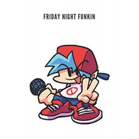 FRIDAY NIGHT FUNKIN : Friday Night Funkin Notebook-Friday Night Funkin Boyfriend-Pico Friday Night, 단일옵션