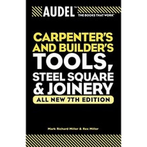 Audel Carpenter s and Builder s Tools Steel Square 및 Joinery, 단일옵션