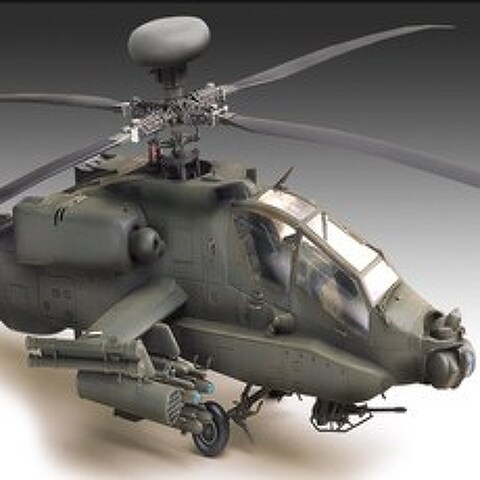 아카데미과학 1/48 AH-64A 아파치 헬기 헬리콥터 정밀모형 프라모델