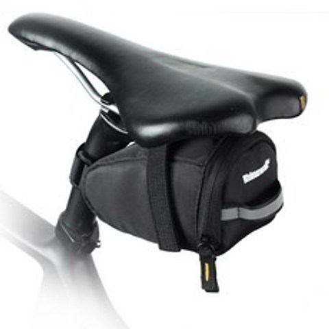 초경량 자전거 안전 가방 다용도 보관랙 사이클 안장 밑면 부착 물품 보관 가방, T603 블랙