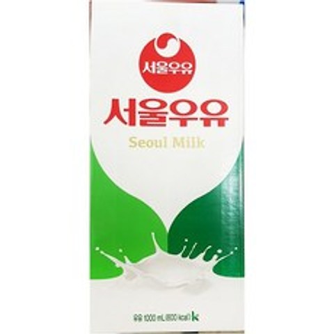 서울 멸균우유 1L 업소용 대용량 식당용 가게용, 1