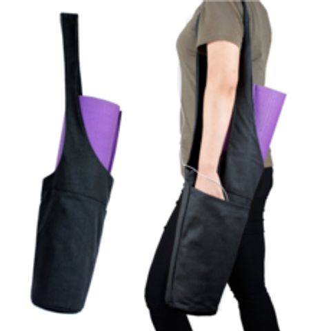요가매트 보관 가방 다기능 매트가방 커버 휴대용, 블랙