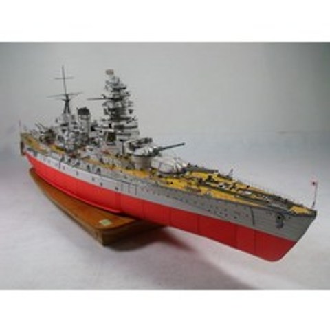 310148 / 종이 모델 diy 80 cm 제 2 차 세계 대전 일본 전함 나가토 선박 papercraft 선박 funs 선물