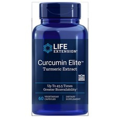 Life Extension Curcumin Elite 커큐민 엘리트 60베지캡슐 3팩, 60캡슐