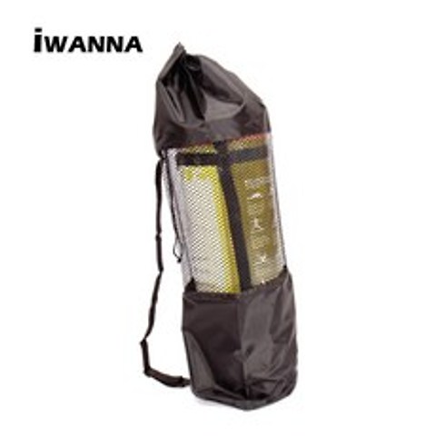 아이워너 요가매트 가방(20mm전용) 블랙 망사가방