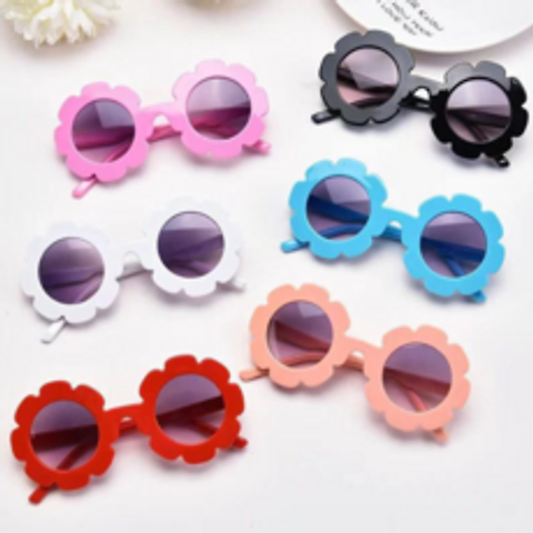 콩지 1+1 유아동 플라워 자외선차단 패션 선글라스