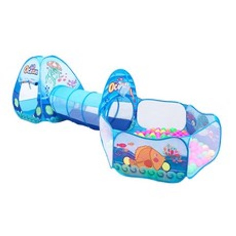 STK 아이 어린이 놀이텐트 터널 볼풀 아동 텐트 장난감 프른바다세트 놀이집