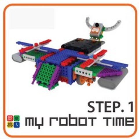 MRT3 교육용 로봇 1단계 / 무선 조정 리모컨포함 / 레고방식 연결 / 코딩 실과수업