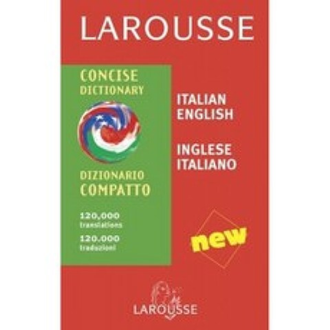 Larousse Concise Dictionary : 이탈리아어-영어 / 영어-이탈리아어 (이탈리아어 버전), 단일옵션
