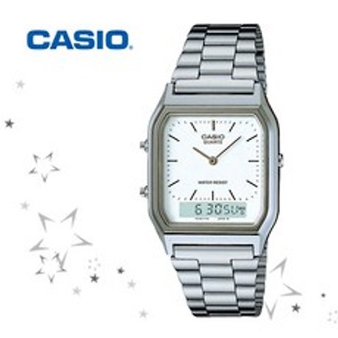 AQ-230A-7 카시오 시계 CASIO 남녀공용 아날로그 디지털 시계