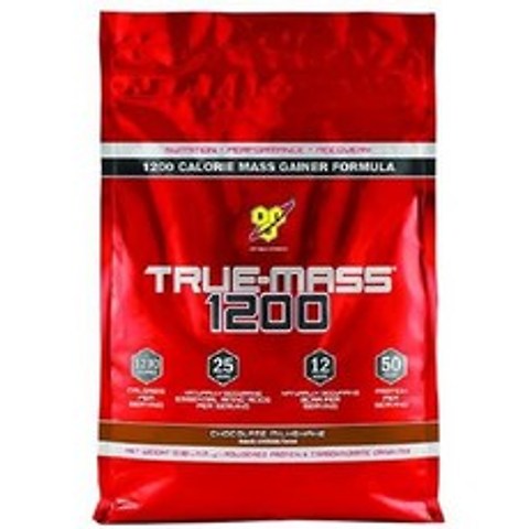 BSN 트루매스 1200 True Mass 10lb Chocolate, 4545g, 1통