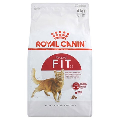로얄캐닌 피트 어덜트 고양이 사료, 1개, 4kg