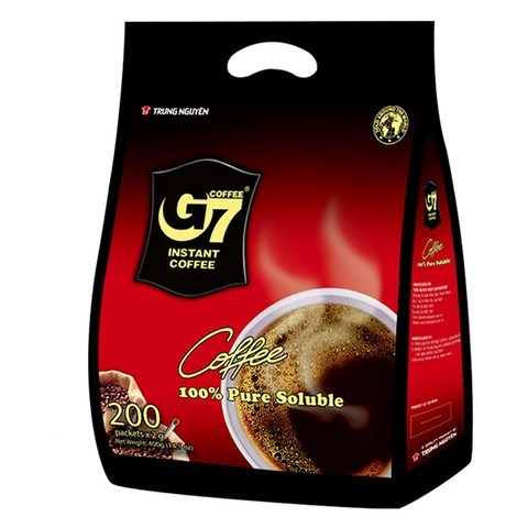 G7 퓨어 블랙 커피 수출용, 2g, 200개