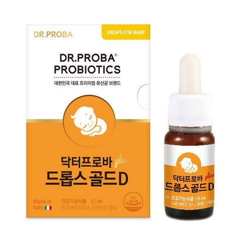 닥터프로바 드롭스 골드D, 10ml, 1개