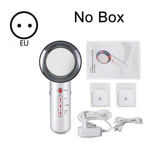 적외선 초음파 EMS 바디 슬리밍 마사지 체중 감소 지방 버너 갈바니 치료 초음파 Cavitation 뷰티 머신, EU Plug no box_1