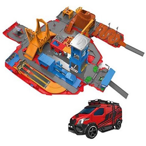 Micro Machines MMW0042-20 개 이상의 게임 영역과 3 개의 전용 차량이있는 슈퍼 밴 시티 게임, 단일옵션