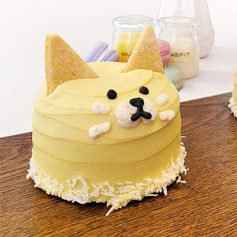 멍핏푸드 고양이전용 케이크 생일 수제 케이크 간식 선물 파티 돌잔치, 소고기